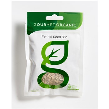 Gourmet Organic Fennell Seed 30g