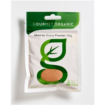 Gourmet Organic Madras Curry Powder 30g