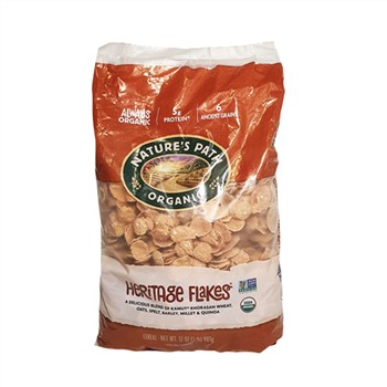 Natures Path Heritage Flakes Cereal Eco Pac 907g