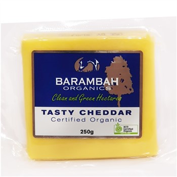 Barambah Cheddar Cheese Block 250g