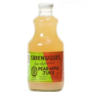 Greenwoods Bio Dynamic Pear & Apple Juice 1lt