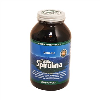 Green Nutritionals Mountain Organic Spirulina Powder 250g