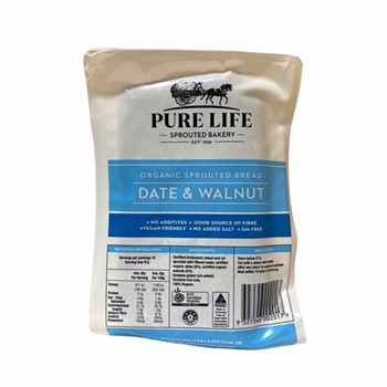 Pure Life Sprouted Bakery Date & Walnut Bread 1100g