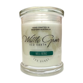 Wattle Grove Well Being Soy Candle Jar Large