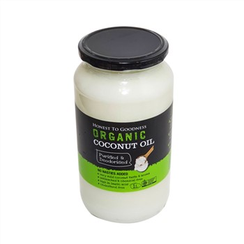 Honest to Goodness Coconut Oil Purified/Deodorised 1lt