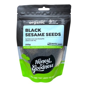 Honest To Goodness Black Sesame Seeds 200g
