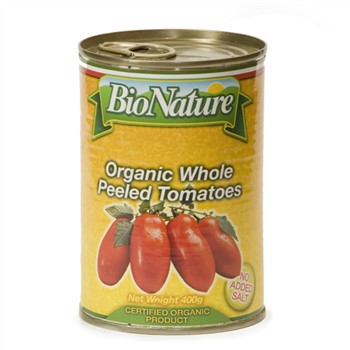 BioNature Tomato Whole Peeled 400g