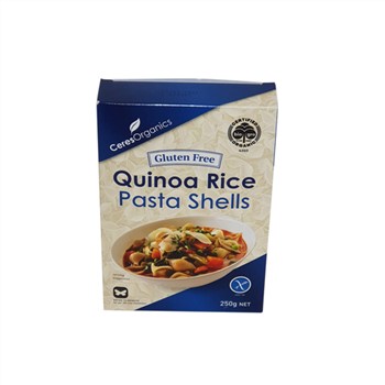 Ceres Gluten Free Quinoa Rice Pasta Shells 250g
