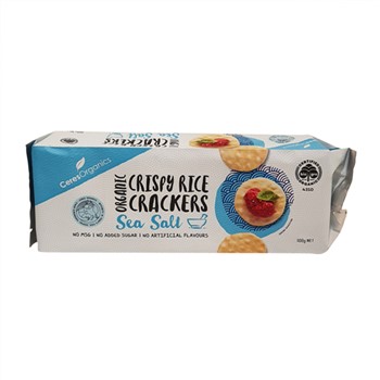 Ceres Rice Crackers Sea Salt 100g