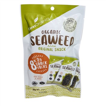 Ceres Original Seaweed Snack Pack 8x2g 16g