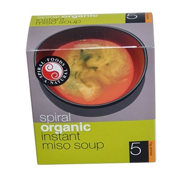 Spiral Foods Instant Miso Soup 5x10g