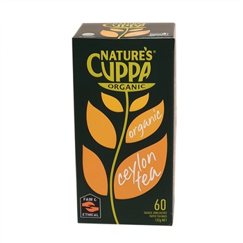 Natures Cuppa Ceylon Tea 60 Bags
