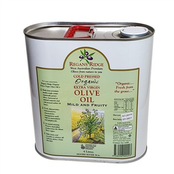 Regans Ridge Mild & Fruity 4 Lt Tin Olive Oil