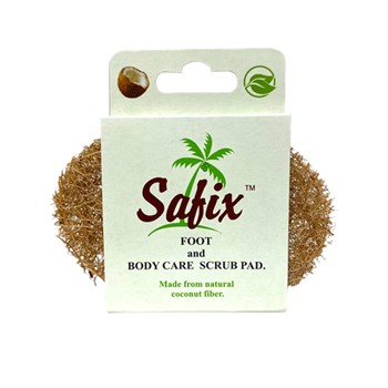 Safix coconut fibre Foot & Body Scrub Pad
