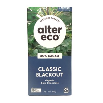 Alter Eco Classic Blackout 85% Chocolate 80g