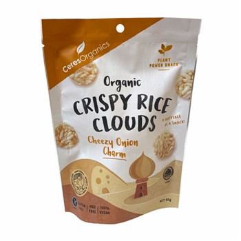 Ceres Crispy Rice Clouds Cheezy Onion 50g