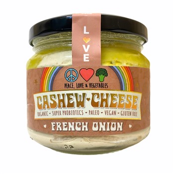 Peace, Love & Vegetables French Onion Cashew Cheese 270ml
