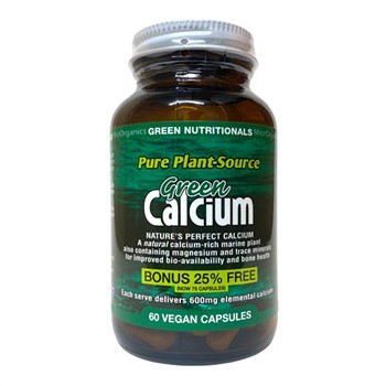 Green Nutritionals Green Calcium 60 Vegan Capsules