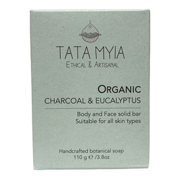 Tata Myia Charcoal & Eucalyptus Soap 110g