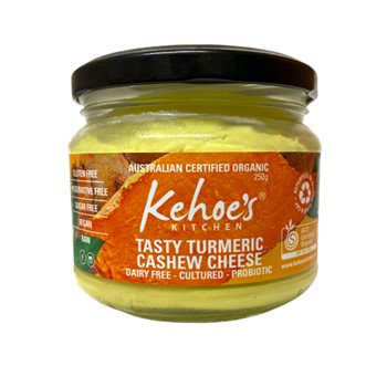 Kehoe's Cashew Cheese Turmeric 250g