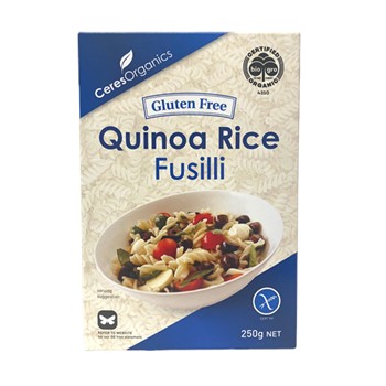 Ceres Gluten Free Quinoa Rice Spirals Pasta 250g