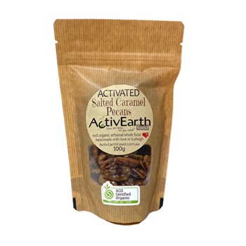 Activearth Salted Caramel Pecans 100g