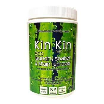 Kin Kin Naturals Laundry Soaker & Stain Remover Eucalyptus & Lime 1.2kg