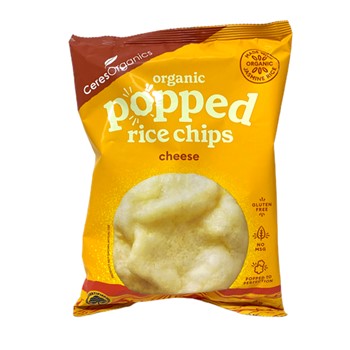 Ceres Popped Rice Chips Cheese 100g