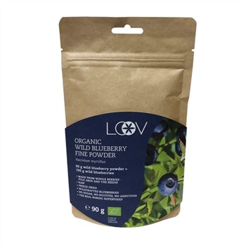 Loov Organic Wild Blueberry Powder 91g